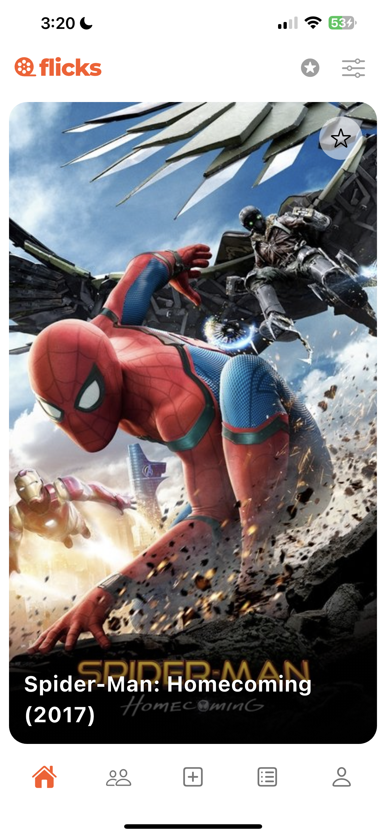 Flicks App Screenshot